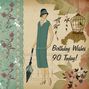 90th Birthday Card
