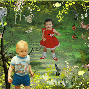 kids in  jungle