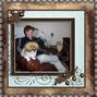 relaxing at home