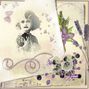 Lavender time vintage
