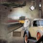 Trains,Planes and Automobiles Vintage style