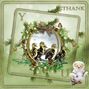 christmas gift thank you card
