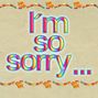 Sorry Card