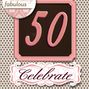Fabulous 50 card