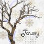 January Card For an Uncle