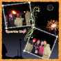 Halloween bonfire in a local park