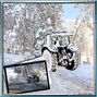 Snow plough in Cardiff