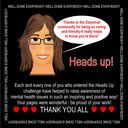 heads up and thanks heads up and thanks