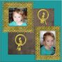 Teresa in a gold frame