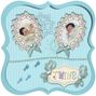 Birth Card Twin Boys