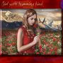 Girl with humming bird