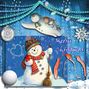 Flying & Lovable Snowmen