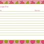 More Recipe Cards