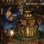 Daisy Trail's 4th Birthday - Steampunk Cake