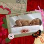 new baby card collage
