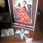 Matching card, cuff links and giftbox and tag
