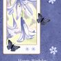 card using my flower painting