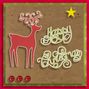 Reindeer Christmas card