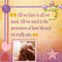 Blessings/Love
